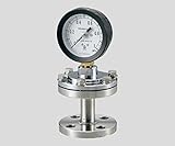 2-276-05ダイヤフラム式圧力計ＭＺＦ-１Ａ７５×０．６ＳＵＳ