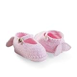Mudpie マッドパイ　ニットブーティ　ファーストシューズ　ピンク [並行輸入品]