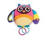 Oops Little Helper 20 x 24cm Multi Textured and Sensory Soft Activity Toy in Adorable and Vibrant Ow