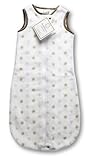【並行輸入品】スワドルデザインズ+ジップミーサック+6~12ヶ月児+ピンク&ブラウン・ドット+ポリエステル100%+SD-095PP