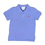 (ラルフローレン) Ralph Laurenコットンメッシュポロシャツブルー１８・２４m８５・９０ (18m(85)) [並行輸入品]