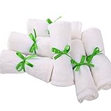 Maomaoyu Washcloths6パック – プレミアムExtraソフト&吸収性タオルfor Baby 's Sensitive Skin – Perfect 10 " x10 "再利用可能なワ