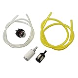 Dovewill 刈払機パーツ　交換部品　5個入り　燃料ラインホース　燃料フィルター　プライマーバルブ　Mccullochなどに対応　チェーンソー　