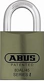 ABUS 83 AL / 45 – 300 s2 Schlage Rekeyable Padlockアルミボディwith 1インチシャックル、ブラウンzero-bitted