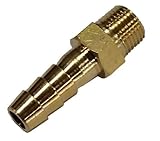 真鍮製 ホースニップル 【ネジ規格】R1/8【ホース差込口外径】8.5mm