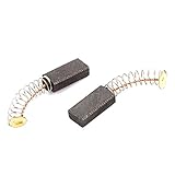 XDiscount モーター カーボンブラシ 電動ドリル スペアパーツ 17mmx8mmx5mm 1対入り