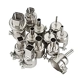 ヒートガンノズルキット ヒートガンノズルキット 850熱風 はんだ付けステーション用 修理工具アクセサリー PE シート 水タンク 水タンク