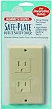Mommys Helper Safe Plate Electrical Outlet Covers Decora, Almond by Mommys Helper [並行輸入品]