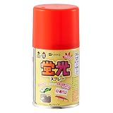 カンペハピオ 蛍光スプレー 100ml 蛍光レッド