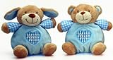 Keel Toys Baby's First Puppy Puffball Blue 15cm by Keel Toys