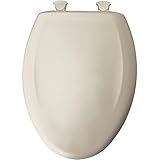 Bemia|#Bemis 1200SLOWT 376 Slow Close Sta-Tite Elongated Closed Front Toilet Seat, Warm White, [並行輸入