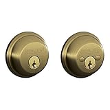 SCHLAGE LOCK CO B62NV609 AB Double Cylinder Deadbolt Schlage Lock Company [並行輸入品]