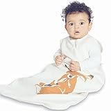 Wee Urban Cozy Basics 4 Season Baby Sleeping Bag, Natural Fox, Med 6-18m by Wee Urban