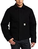 Carhartt メンズ 防寒用 キルトの裏地 ダック生地 クラシックなジャケット J002 US サイズ: X-Large カラー: ブラック