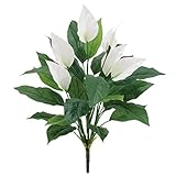 スパティフィラムブッシュx5【造花・アートフラワー】