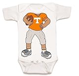 テネシーボランティアHeads Up 。Football Baby Onesie