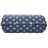 acortile(アコルティーレ) 抱っこひも収納カバー L 日本製 【スカイグレードットM×グレー】 90日保証 リバーシブル 裏生地グレー シッカリ生地 ★エルゴアダプト・ベビービョルン収納可能な