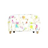 arne ミニソファー 2人掛け キッズソファ 布張り 柄 鳥 バード Petit 2P K8301-1 bird WH