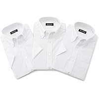 [アオキ] 半袖 シャツ3点セット 【涼しい半袖 形態安定 抗菌防臭加工 立体縫製 ビジネス】 メンズ