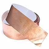 Beho-5cm x 1M EMI銅箔シールドテープ50mmx1m低インピーダンス導電性接着剤