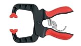 Bessey XCRU3 Deep Reach Ratcheting Spring Clamp 2-Inch Capacity, 2-Inch Throat Depth by Bessey