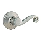 Kwikset 788LL RH 15 Right Handed Signature Series Lido Single Dummy Door Lever, Satin Nickel by Kwik