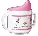 Baby Cie Melamine Sippy Cup with French Words, Ballerine (Ballerina) by Baby Cie [並行輸入品]