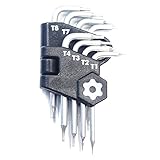ベスト トルクスねじ用レンチ (ヘックスロブ) マイクロサイズ 8PCS THPM-08