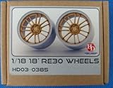 ホビーデザイン 1/18 18インチ RAYS RE30 ホイール HD03-0385