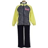 ジャージ上下 子供用 HEAD(ヘッド) トレーニングスーツ 女の子 女児 ガールズ ジャージ 切替タイプ fo-17191sp 150cm クリーム