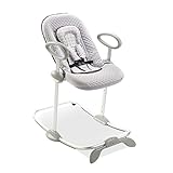 バウンサー 赤ちゃんの揺りかご揺れの椅子通気性の快適な夏の赤ん坊の特別な枕3つの速度の調節背部4つのギヤの調整高いと低いシステムをリクライナをロックする