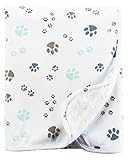 カーターズ Carter's ブランケット Paw Print Plush Blanket フリーサイズ [並行輸入品]