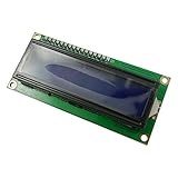 KKHMF 1602 LCD モジュール ブルー スクリーン と付属 IIC/I2C/TWI/SPI シリアル インタフェース ボード モジュール Arduino用