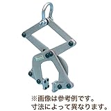 クランプ パレットプーラー PP2ton A(max) 335 mm B(min) 240 mm B(min) 370 mm 木製パレットを引き出すクランプ スリーエッチ HHH H