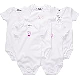 TV Kids Babies Onesie、半袖パジャマボディスーツfor Baby Boys or Girls – Little DogまたはTinyマウス( 5 Count ) US サイズ: M