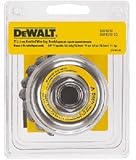 DEWALT DW4910 3-Inch by 5/8-Inch-11 Knotted Cup Brush/Carbon Steel .020-Inch [並行輸入品]