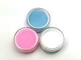 夜光パウダー 夜光粉末 3色アソート 青×ピンク×水色 2g(2.05g~2.1g)*3 蓄光 顔料 レジン 封入 グローネイル
