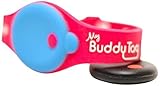 My Buddy Tag with Silicone Wristband, Pink by My Buddy Tag [並行輸入品]