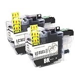 こまもの本舗 ブラザー対応インク LC3111BK-2PK 互換インク ブラック ISO認証工場製造 【対応機種】 ／ DCP-J572N ／ DCP-J577N ／ DCP-J973N ／ DCP-J973N-B ／ DCP-J973N-W ／ DCP-J978N ／ ブラック2個セット