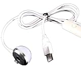 COM-SHOT 【 死角 無し !! 】 半 球体 LED スポット ライト 【 昼白色 】 USB 給電 天井 足元 キャンプ アウトドア レジャー 【 磁石 マグネット 付き 】 MI-D10-