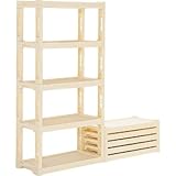 生活用品：サンコー（三甲）サンコーライフ： プラスチック棚-N（セット）：805270