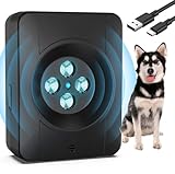 犬 無駄吠え防止 4重超音波を自動発信 吠え防止グッズ 犬 吠える対策 ３段階感度調節 安全無害 防水 全種類犬使用 犬の鳴き声を感知して 安眠妨害 夜泣き対策 室内 屋外 【日本語取扱書付き】