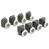 Beho-8 個入上部と下部ローラー ランナー Relacement ガラス滑車を車輪します。