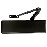 LCN 4040 Heavy Duty Door Closer Dark Bronze Powder Coat Finished Cast Iron Non-Handed Hold Open Arm 