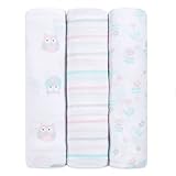ideal baby by the makers of aden + anais swaddle 3 pack owls [並行輸入品]