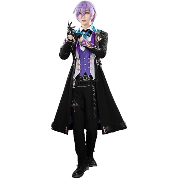 Amazon.co.jp: [ヤンババです] 3SKM 榊ネスコスプレ衣装(ウィッグ 靴