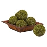 Nearly Natural 4795 Berry Ball, 4-Inch, Green, Set of 6 by Nearly Natural [並行輸入品]