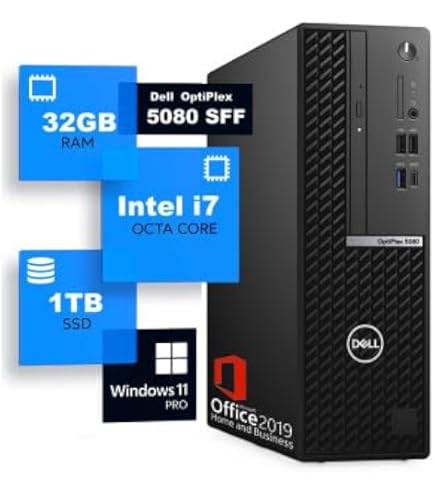 Amazon.co.jp: 【整備済み品】 Dell デル Optiplex 5080 MT 第10