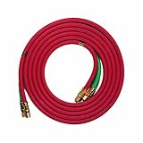 Goss SWT-25B LP and Acetylene, Grade T Twin Welding Hose, B Fittings, 25-Feet by Goss