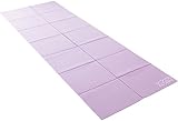 ササキ(SASAKI) 新体操 練習用 ストレッチマット(ケース付き) ラベンダー BM-122